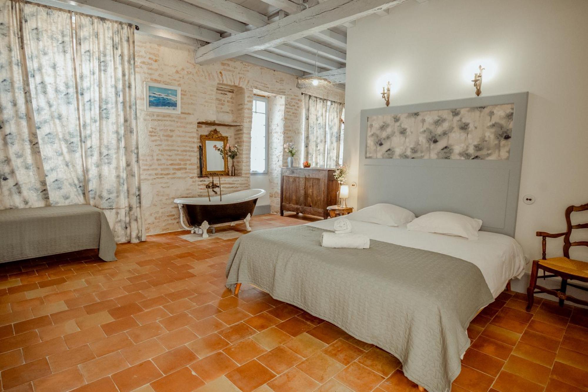 La Chambre Bleue Lauzerte Ngoại thất bức ảnh