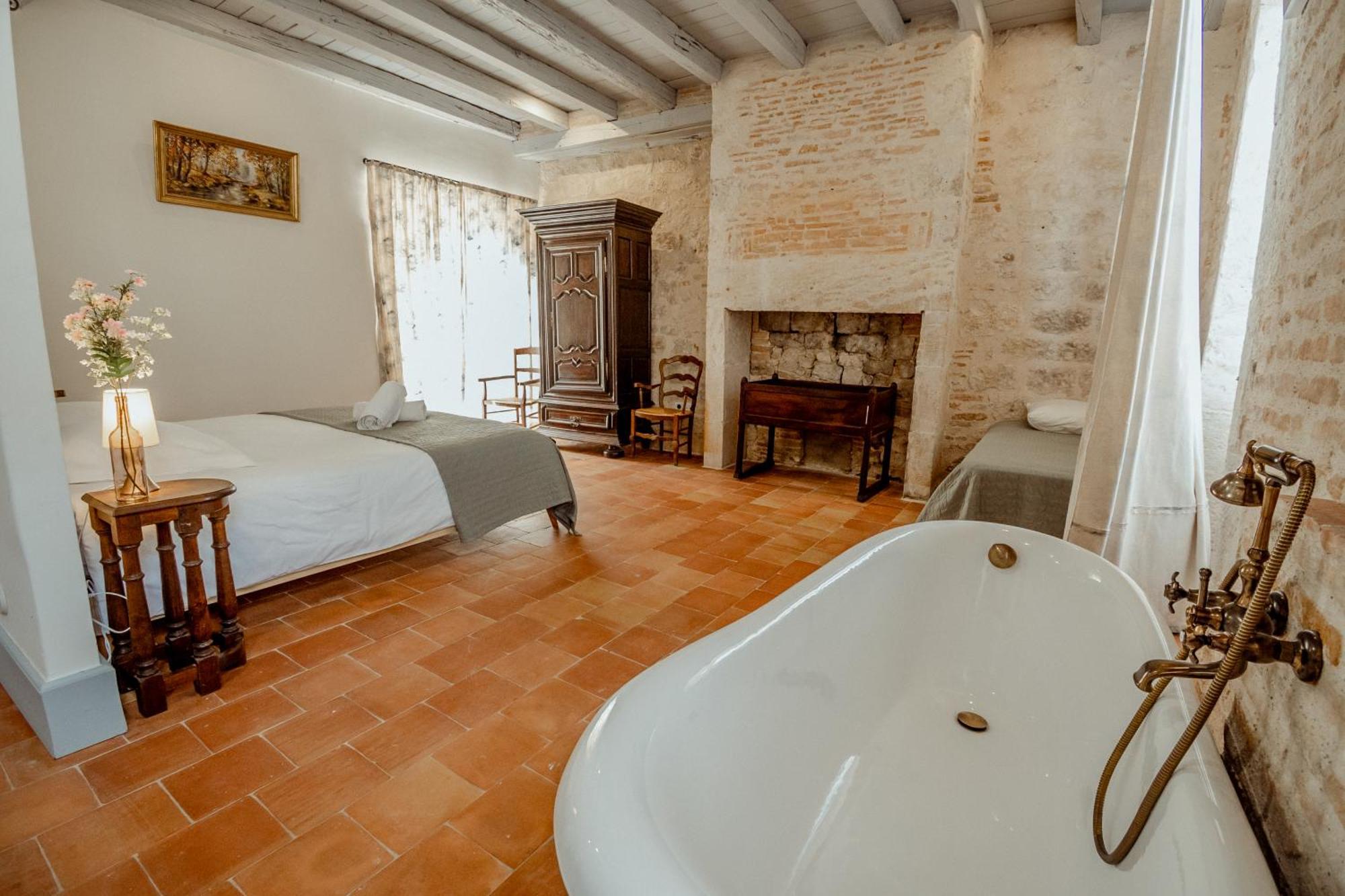 La Chambre Bleue Lauzerte Ngoại thất bức ảnh